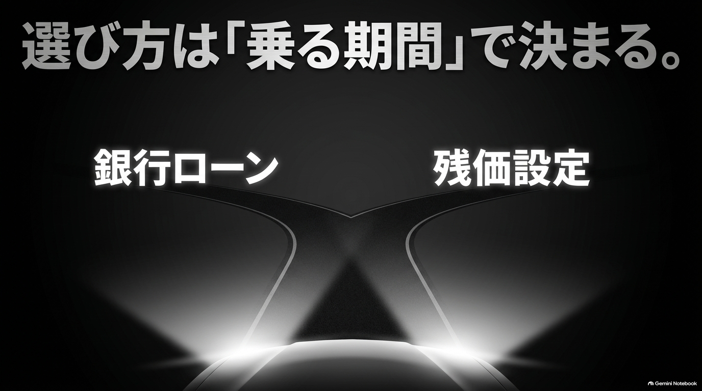 レクサスRXの銀行ローンと残価設定を車に乗る予定期間から選ぶ考え方