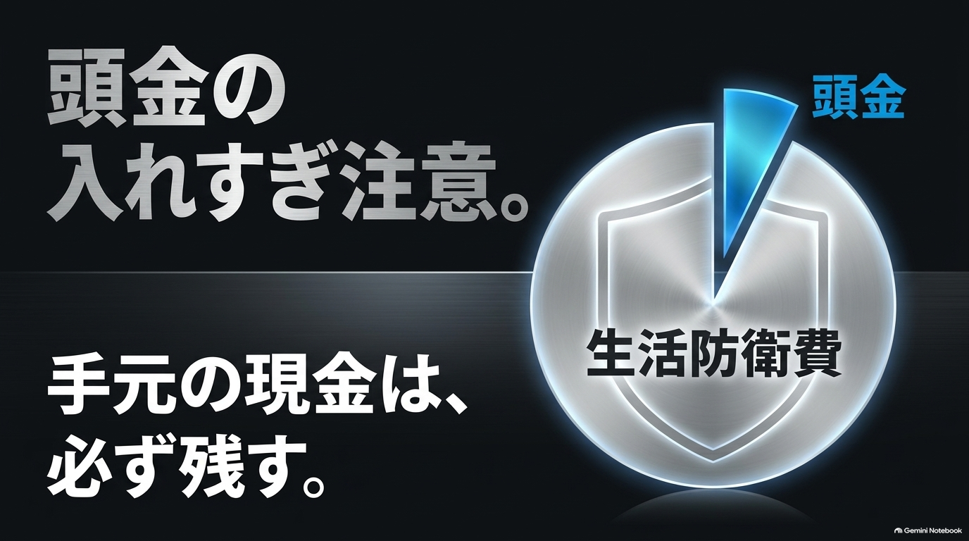 レクサスRXの頭金を入れすぎず生活費や維持費のための現金を残す考え方