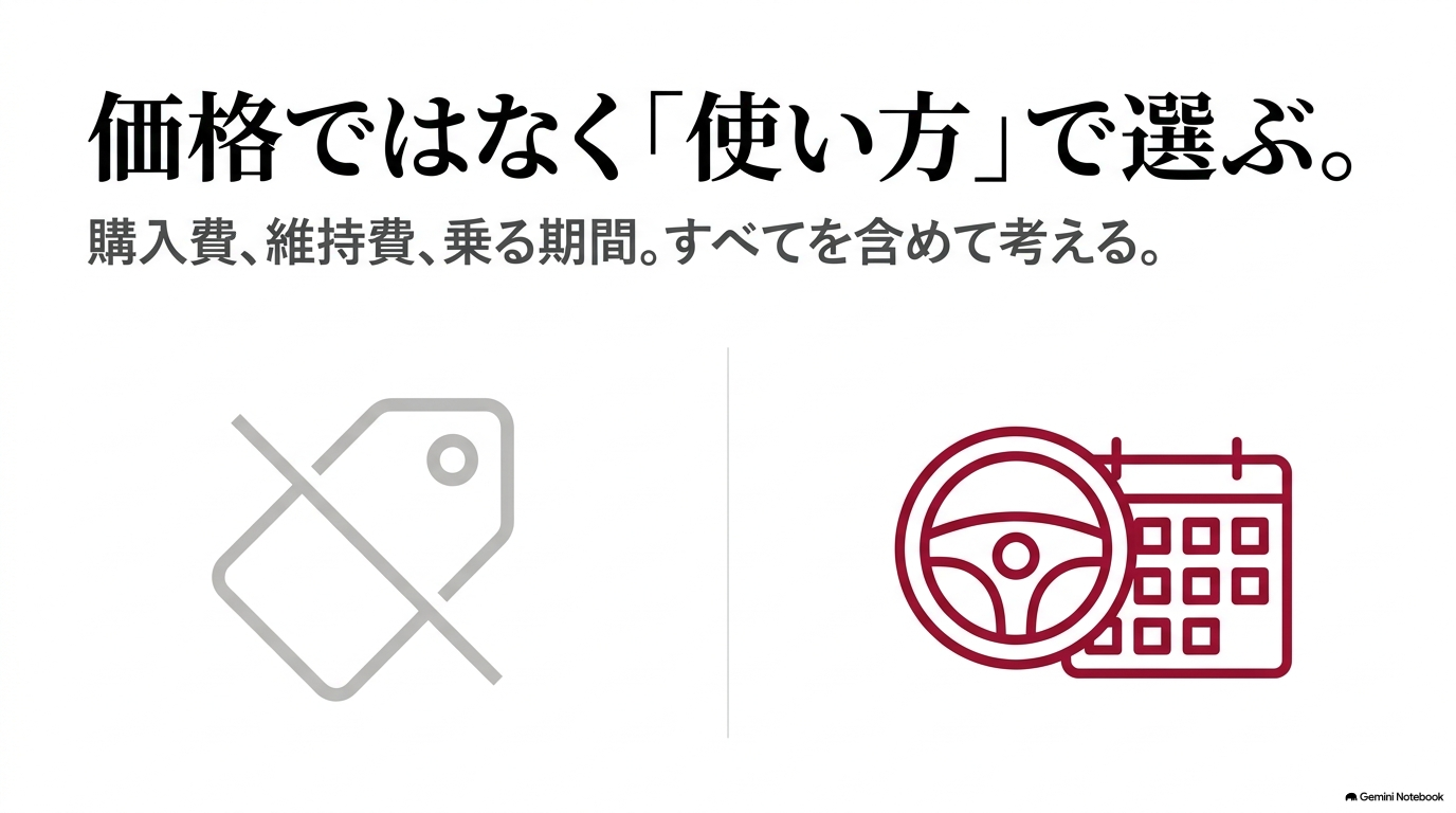 レクサスRXは購入費・維持費・所有期間を含めて使い方から選ぶ