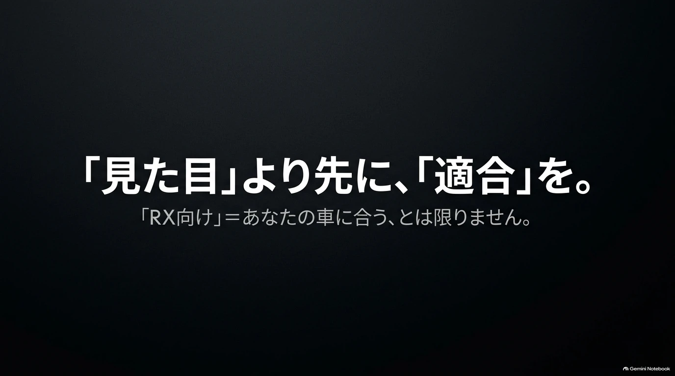 レクサスRXのタイヤ・ホイールは見た目より適合確認