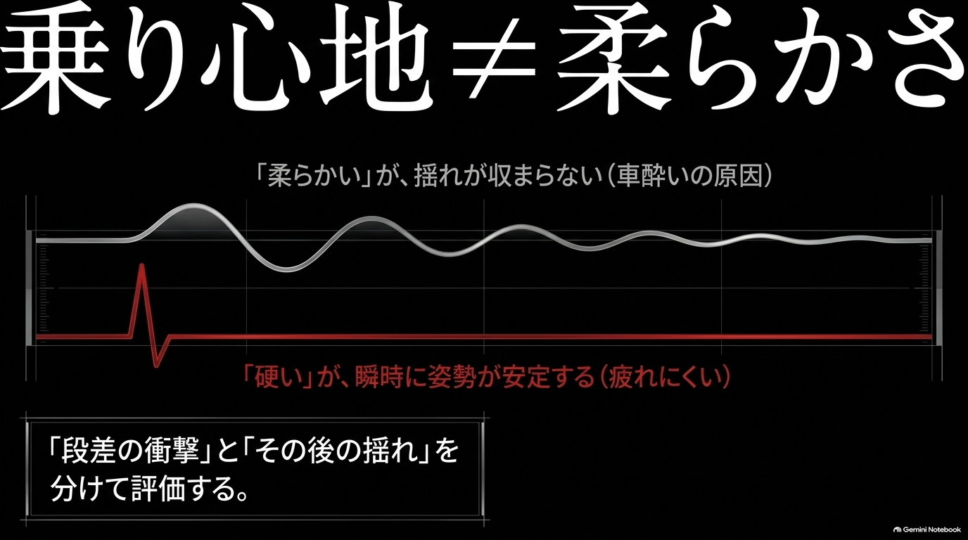 レクサスRXの乗り心地と柔らかさの違い